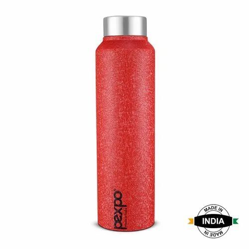 500 Ml Red Steel Water Bottle