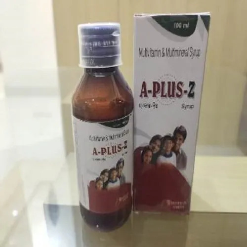 A Plus Z Syrup - Liquid Medicine for Hospitals and Clinics | Prescription Required, Cool and Dry Storage, Dosage as Per Prescription