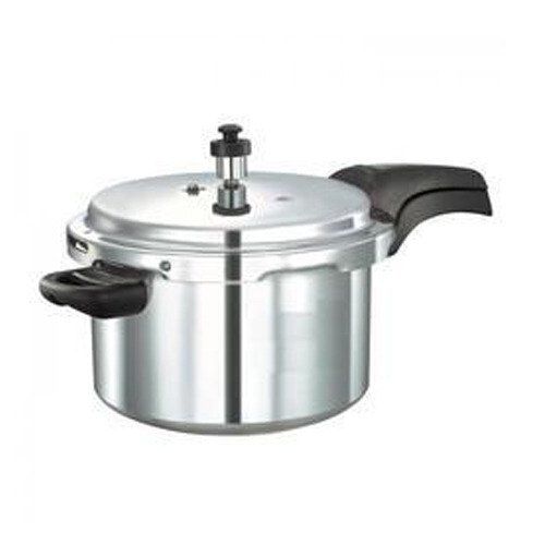 Aluminium Pressure Cooker - Handle Material: Rubber