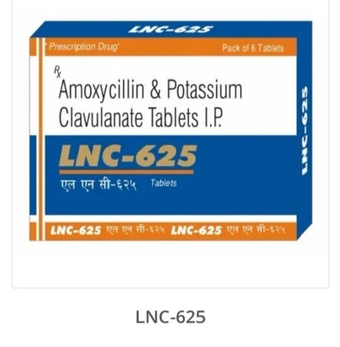 Amoxycillin And Potassium Clavulanate Tablets - Medicine Grade 625mg | For Hospital and Clinic Use, Prescription Required