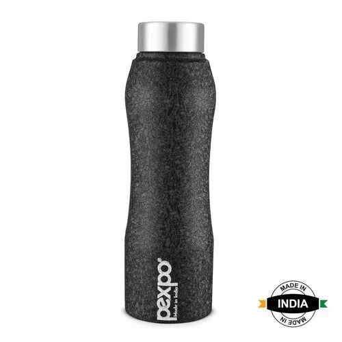 Black Steel Water Bottle