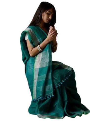 Linen Saree