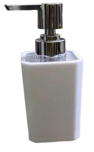 Manual Soap Dispenser - 200ML Plastic, Personal Use with Compact Dimensions 7.5x5x10CM