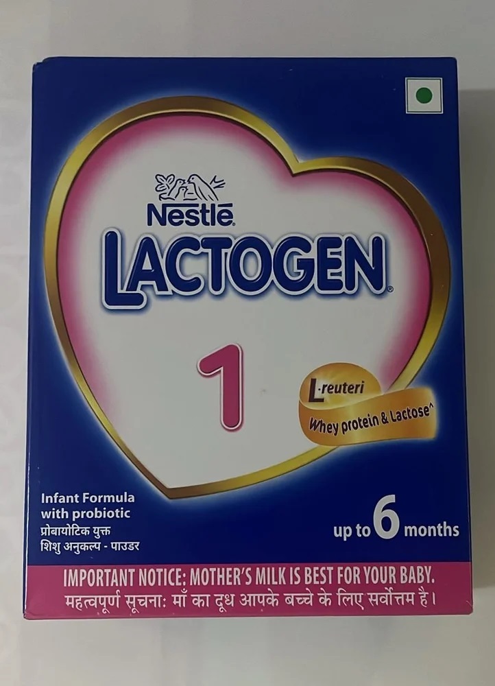 Nestle Lactogen 1 Infant Formula with Probiotic Powder Upto 6 Months Refill 400g