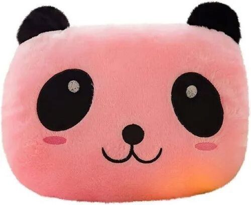 Panda Night Light - 3 AA Battery Operated | Durable Build, Energy-efficient, Portable Size, LED Lighting, Child-safe Touch Control, Pink Color