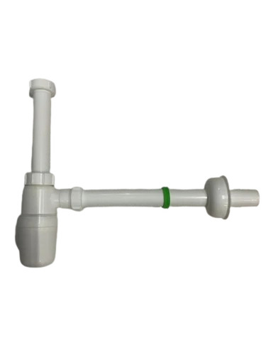 PVC Bottle Trap - Durable PVC Material | High-Quality Plastic Design Ideal for Plumbing Applications