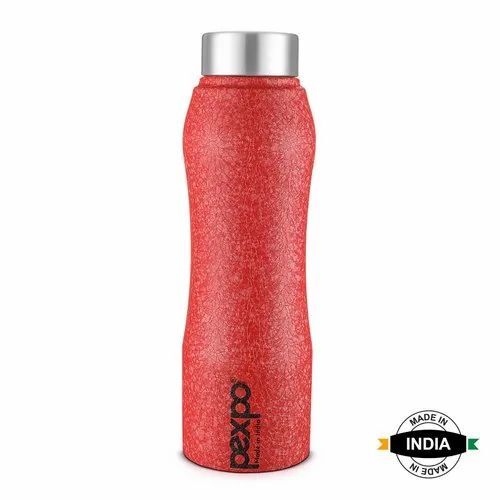 Red Steel Water Bottle