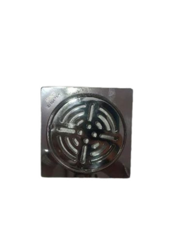 Square Flatron Grating - Stainless Steel, 125x125mm Size | Light Duty For Drainage Applications