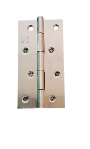 Stainless Steel Butt Hinge - 4 Inch Size, Matte Finish, 2.1-2.5 mm Thickness, Suitable for Door Fitting