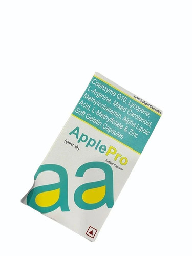 Applepro Softgel Capsules - Medicine Grade, Prescription Required | Hospital and Clinic Application, Dosage as per Prescription, Cool and Dry Storage