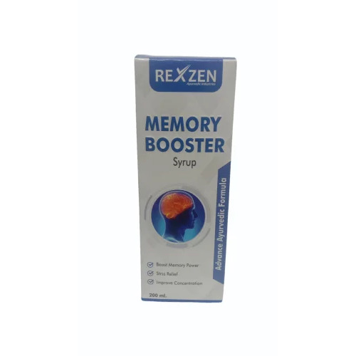 Ayurvedic Memory Booster Syrup - 10ml Dosage, Suitable for All Ages, Stress Relief & Improved Concentration
