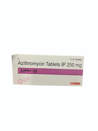 Azithromycin Tablets - 250 Mg I.P. | Medicine Grade, Prescription Required, Ideal for Hospitals and Clinics