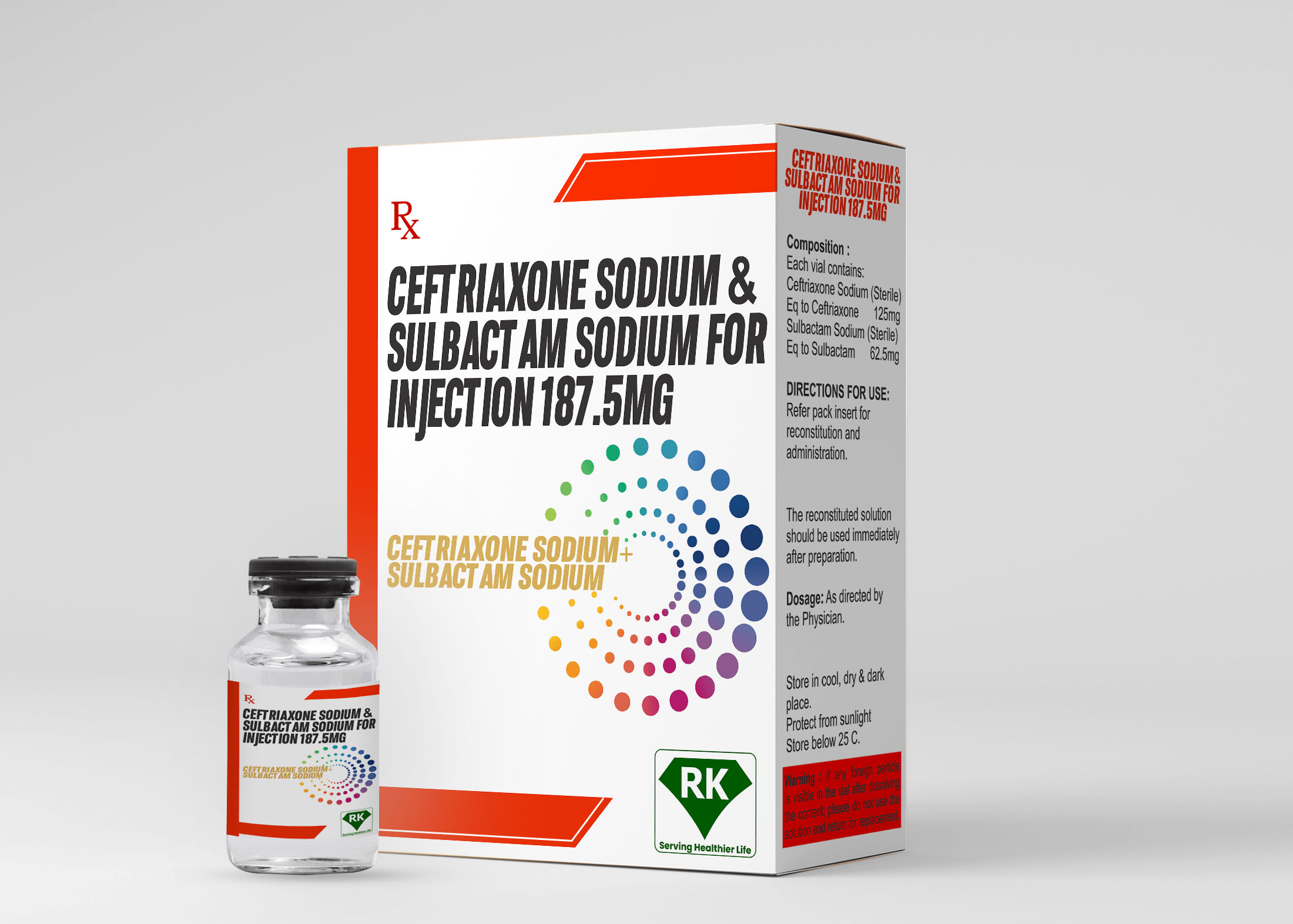 Ceftriaxone Sodium And Sulbactam Sodium Injection