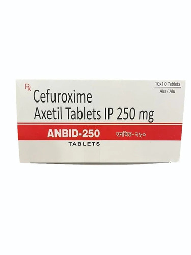 Cefuroxime Axetil Tablets 250 Mg - Medicine Grade, Prescription Required For Hospital And Clinic Use
