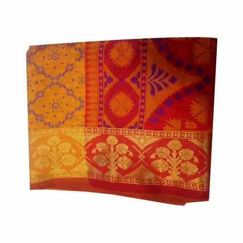 Banarasi Art Silk Saree - 5.5 m Length, Multicolor | Light Weight, Breathable, Party Wear