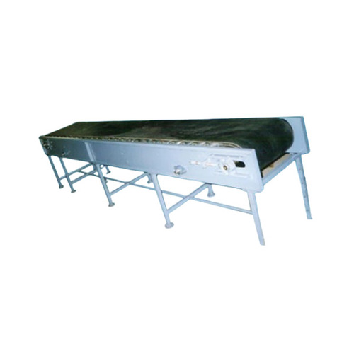 Flat Belt Conveyor - PVC Material, 20-30 Inch Width, 10-20 Feet Length | Electric Powered, Heat Resistant, Available in Black, Yellow, Green, Silver