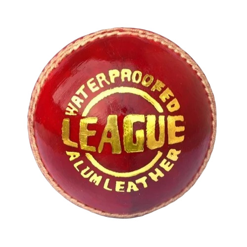 Hard Leather Cricket Ball - Leather Material Red Color | Premium Quality Hard and Durable For Adults