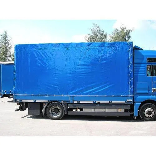 Hdpe Truck Cover - Standard Design, Blue Color | Uv-resistant, Waterproof, Tear-resistant, Lightweight, Reinforced Edges, Rust-proof Eyelets, Multiple Sizes Available