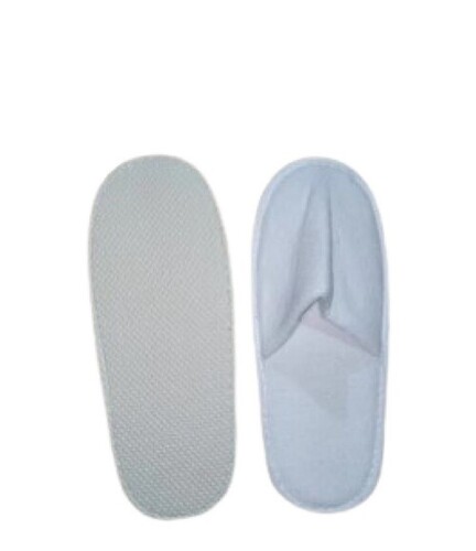 Hotel Bathroom Slipper - Lightweight Anti-Skid Design, Perfect Fit in Various Sizes, Unisex, Ideal for All Seasons, Elegant White Color