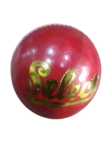 Leather Cricket Balls - Premium Quality Leather, Red Color | Hard and Durable, New Condition, Unisex Design for Adults