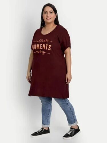 Long Line T-Shirt For Women