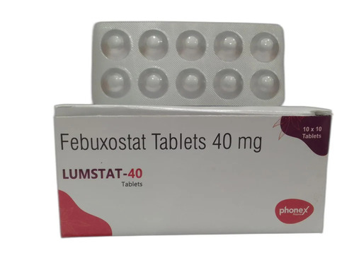 Lumstat-40 Febuxostat 40 Mg Tablets - Storage Instructions: Cool And Dry Place