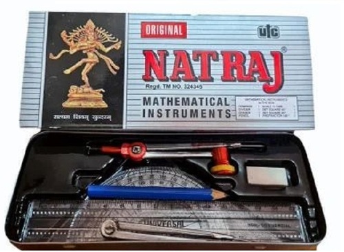 Natraj Metal Geometry Box