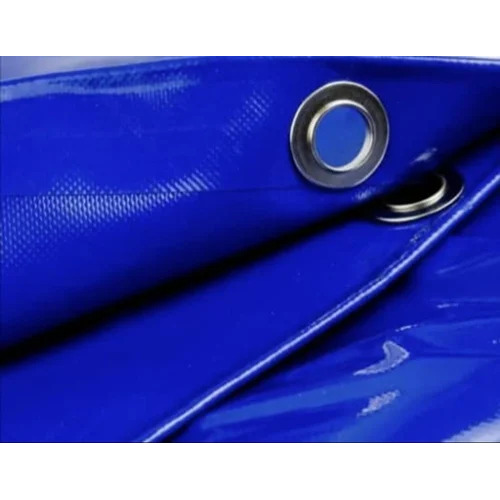 Non Woven Tarpaulin - Polypropylene Material, Up to 10 Meter Size, 0.40 mm-0.70 mm Thickness | Waterproof, Blue Color, Standard Design, Woven Technique, Versatile Usage for Transport and Covering