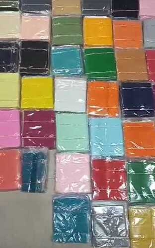 Saree Fall - Cotton Fabric, 2 Meters Length, Multicolour , Beaded Work, Casual Wear, Plain Pattern