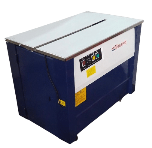 Single Phase Box Strapping Machine - Color: Blue