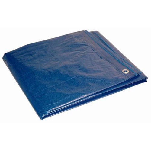 Waterproof Polypropylene Tarpaulin - 5'x7', 6'x8', 6'x10', 8'x10', 10'x10', 16'x20' | Blue, GSM 200, 0.40-0.70 mm Thickness, Flame Retardant, Lightweight, Durable