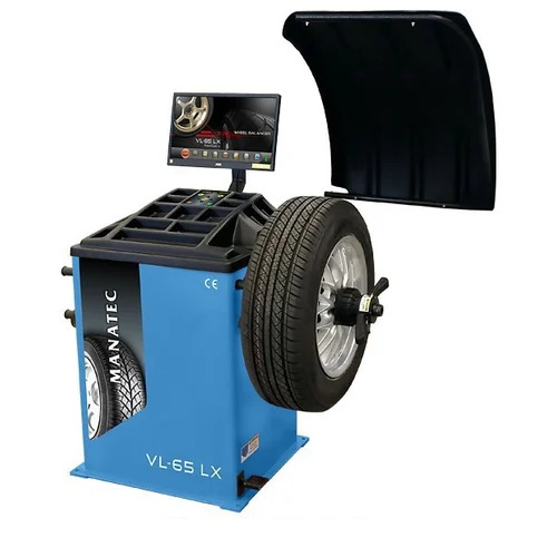 Wheel Balancing Machine - 230V Power Supply, 39" Max Wheel Diameter, 21" Max Rim Width | Electric Powered, Ideal for Professional Wheel Balancing