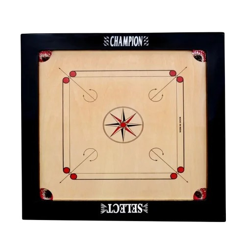 Wooden Carrom Board - Premium Quality 32"x32" | Designed for Adults, 4 Player Capacity, Ideal for Residences