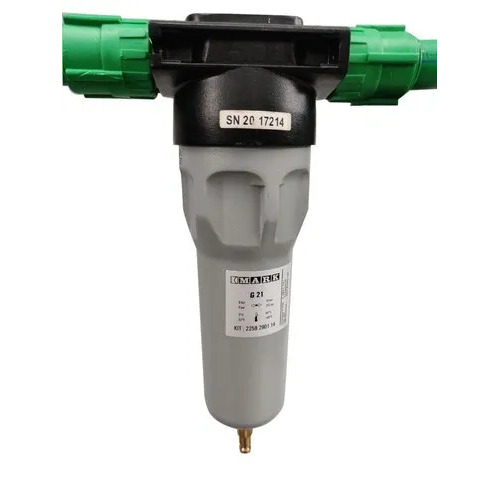 Air Compressor Line Filter - Color: Black