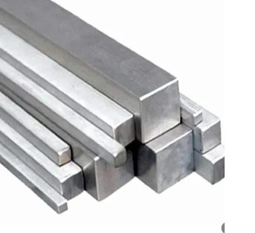 Aluminum Square Bars - High Strength, Corrosion Resistant, Silver Color | Durable, Polished Finish for Industrial Applications