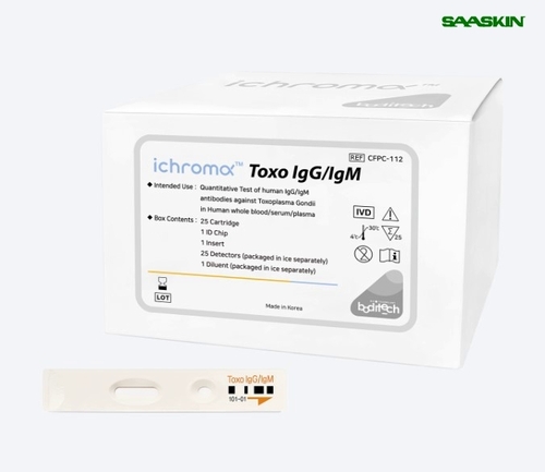 Boditech ichroma Toxo IgG/IgM Test Kit