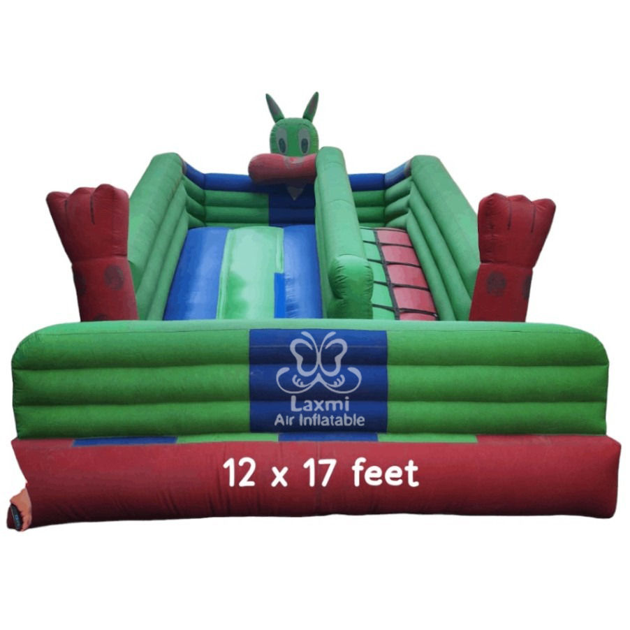 Bouncy Inflatable Slide - Diameter: 18 Foot (Ft)