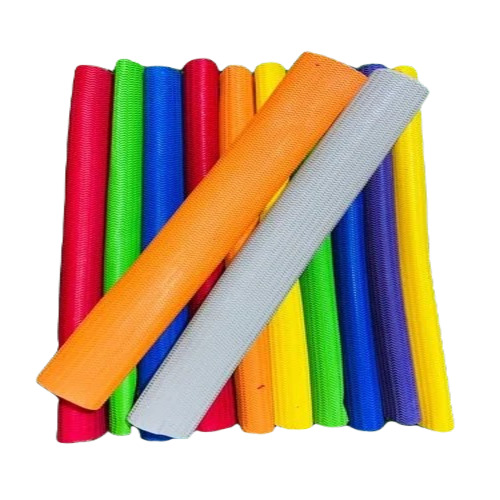 Colorful Cristal Cricket Bat Grip - Rubber Material, Pack of 12 Pieces | Flexible, Multicolor, Adjustable, Suitable for Adults, Unisex Design