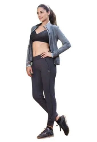 Dryknit Track Pant - Polyester, Plus Size to XXXL, Black | Premium Quality, Quick-Dry Technology, Sculpting Design, Flat-Lock Seams, Secure Side Pockets
