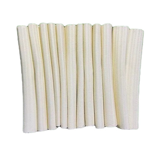 Fish Grip Cricket Bat Grip - Rubber, Pack of 12 Pieces | Adjustable, Flexible Design, Unisex, Ideal for Adult Cricket Players, Color: White