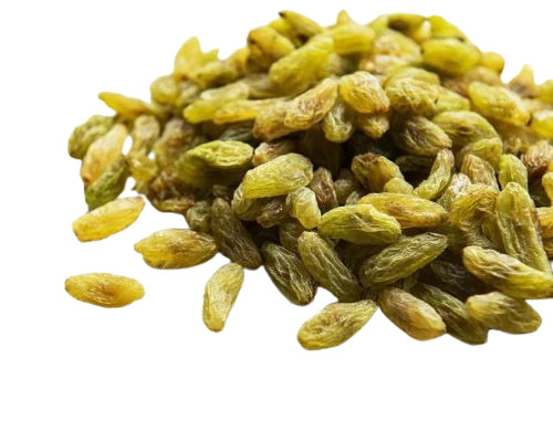 Green Dried Raisins - Quality Grade A, Seedless Variety Kishmish | 100% Purity, Sweet Taste, Sun-Dried, Elongated Shape, 16 kg Weight, Moisture 15%, 9 Months Shelf Life