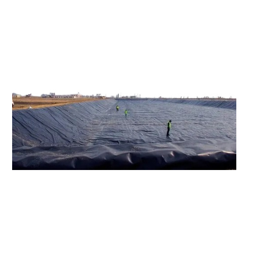 HDPE Membrane Sheet - Black Roll | New, Flexible, UV and Chemical Resistant, Superior Leak Protection for Ponds and Agricultural Use