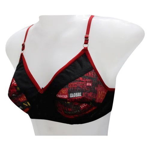 High Design Ladies Bra - Cotton, Adjustable Straps, Purple | Comfortable Fit, Breathable Material, Underwire Support, Light Padding