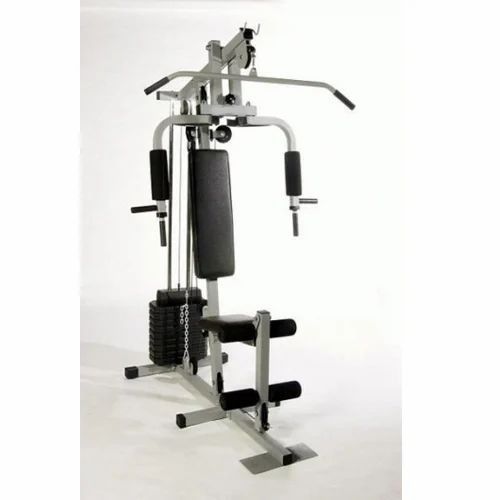 Get Set Sports - Adjustable Weight Stack Strength Machine , Durable Leather Seat Cover, User-Friendly for All Fitness Levels, Ideal for Muscle Gain and Home Use