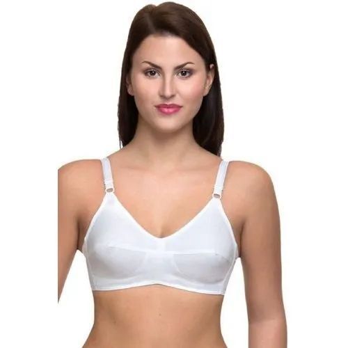 Ladies Premium Cotton Bra - Optimum Quality, Adjustable Straps, Underwire Support, Light Padding, Floral Patterns, Soft & Breathable Fabric