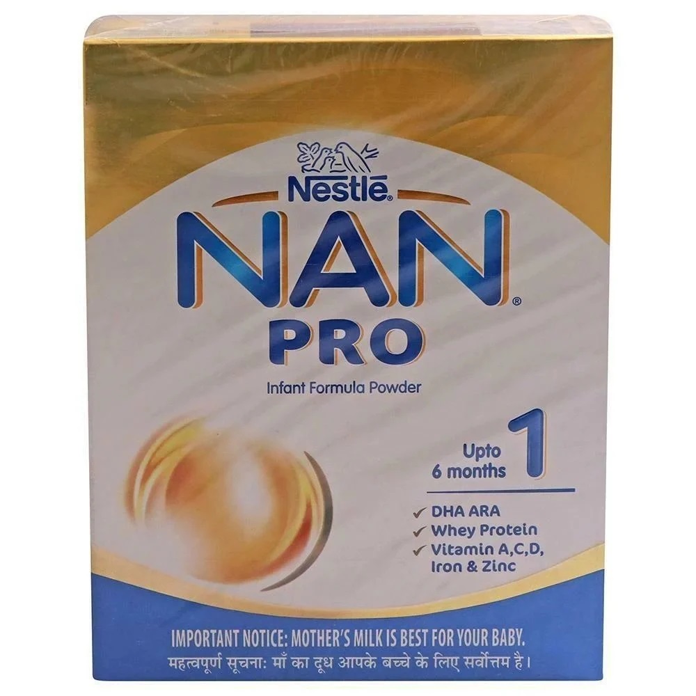Nan Pro 1 Infant Formula with Probiotic Powder Refill upto 6 months 400g