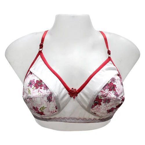 Non Padded Printed Bra