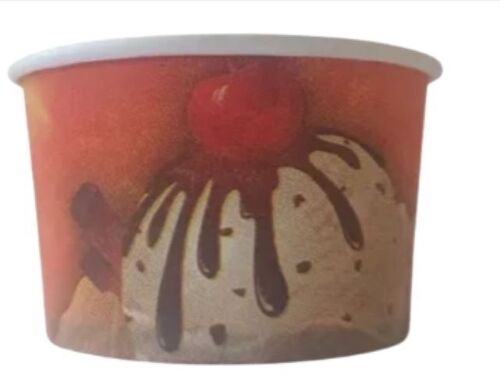 Round Ice Cream Paper Cup