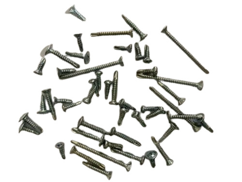 Stainless Steel Self Drilling Screw - Polished Finish, Color Coated, Boxed Packaging for Hardware Fitting