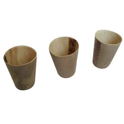 Disposable Areca Leaf Cup - 100 Pieces, Premium Quality, Heat-Resistant, Chemical-Free, Water-Resistant, Lightweight Feel, Food-Safe, Compostable Option
